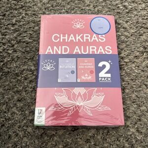 Elevate: Chakras and Auras, The Power of Intuition 2 Pack PB books  NEW SEALED